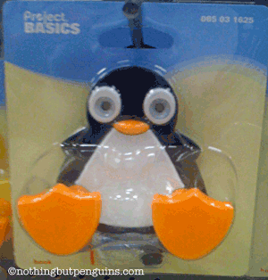 penguin coat hook